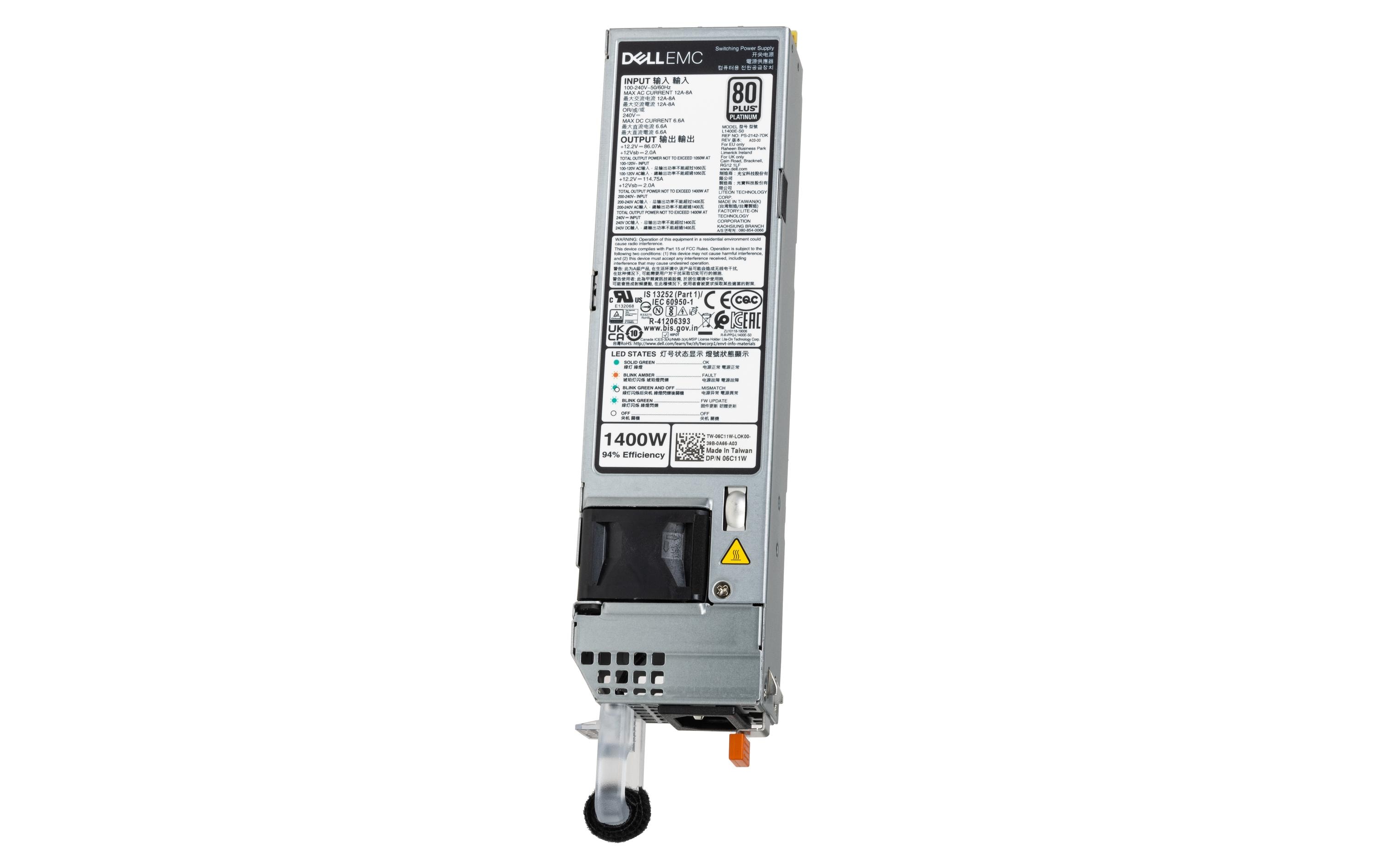 Dell Power Supply 1400W Hot-Plug CUS Kit