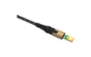 Oehlbach Highest Quality USB4.0-C-C Kabel 0.5m, USB4.0, vergoldet, 3x Vollschirmung