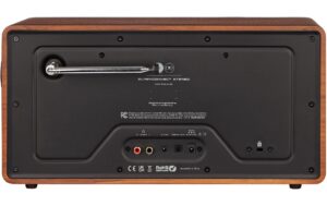 1643020_2 - Mediatech Revo SuperConnect Stereo, walnuss schwarz DAB+, FM, Internetradio, Spotify, Bluetooth