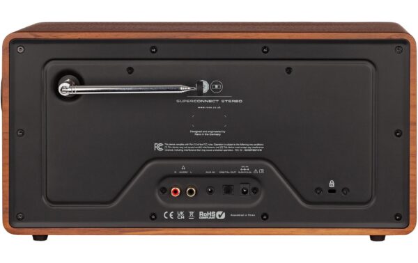 1643020_2 - Mediatech Revo SuperConnect Stereo, walnuss schwarz DAB+, FM, Internetradio, Spotify, Bluetooth