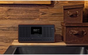 1643020_4 - Mediatech Revo SuperConnect Stereo, walnuss schwarz DAB+, FM, Internetradio, Spotify, Bluetooth