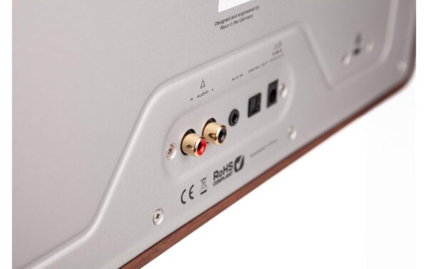 Revo SuperConnect Stereo, walnuss silber DAB+, FM, Internetradio, Spotify, Bluetooth