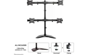 1644212_1 - Mediatech Neomounts NM-D335D4BLACK Full Motion Desk Mount (clamp & grommet)4Mo