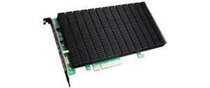 Highpoint SSD6204A: 4Port RAID-Kontroller 4x M.2 NVME, PCI-Ex8v3, bootable, RAID 0,1