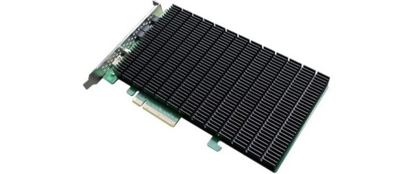 Highpoint SSD6204A: 4Port RAID-Kontroller 4x M.2 NVME, PCI-Ex8v3, bootable, RAID 0,1