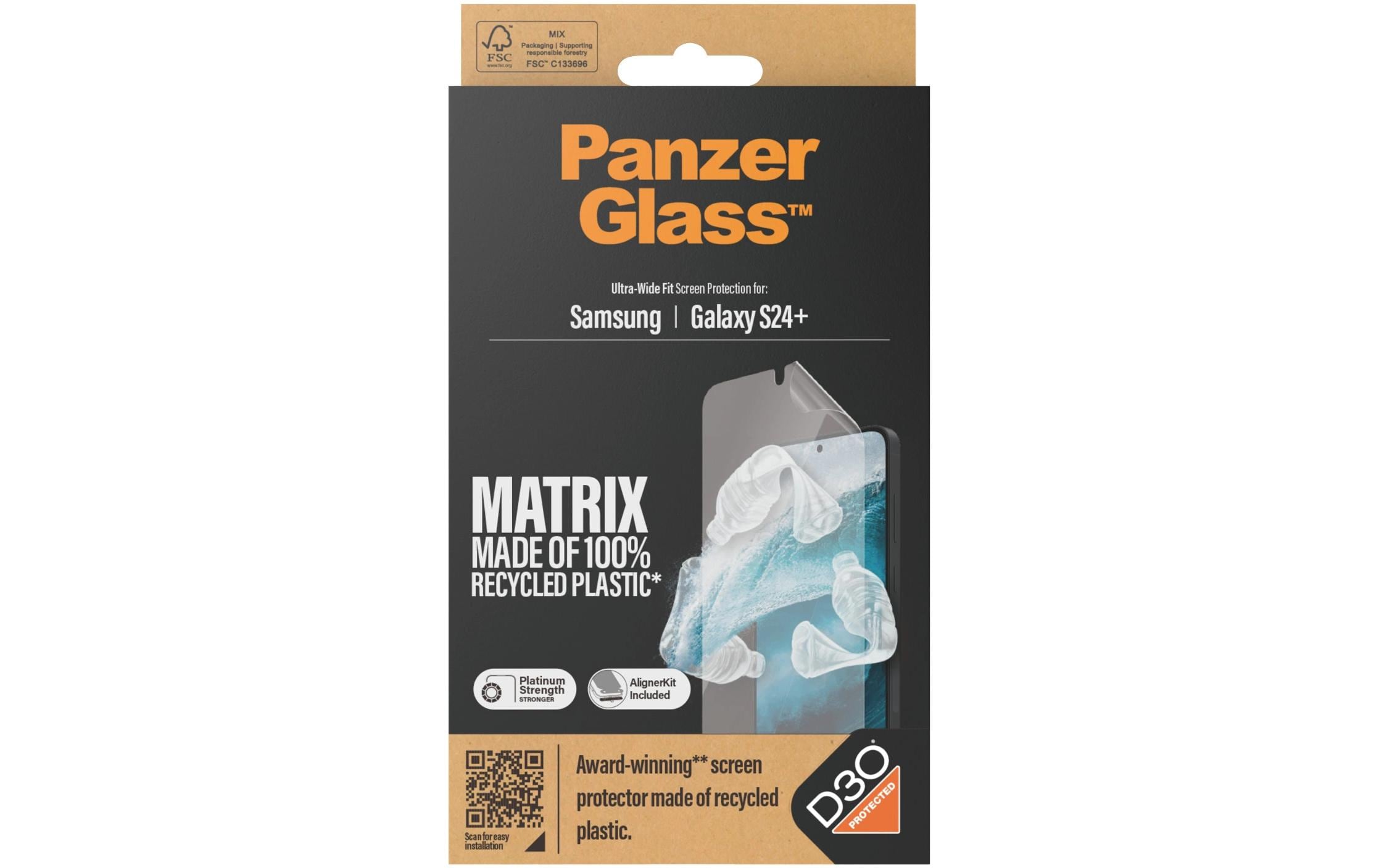 1645725_1 - Mediatech PanzerGlass Eco Matrix, D3O, UWF, AK Galaxy S24+