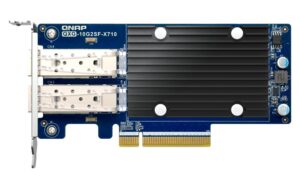 QNAP SFP+ 10GbE Erweiterung, PCIe Gen3 x4 Dual-port (10Gbase-T), Intel X710