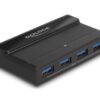 1646043 - Mediatech Delock USB 5 Gbps Switch 4x Gerät und 2x Host