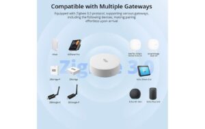 SONOFF ZigBee-Schalter SNZB-02P DC 3V (mit 1xCR2477 Batterie) weiss
