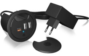 1646983 - Mediatech ICY BOX IB-HUB1407, 1x Type-C, 2x Type-A mit PowerDelivery & Quick Charge