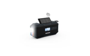 Noxon Dynamo Solar 411, DAB+ Radio Anthrazit, BT, Solar, Dynamo, bis 12h Akku