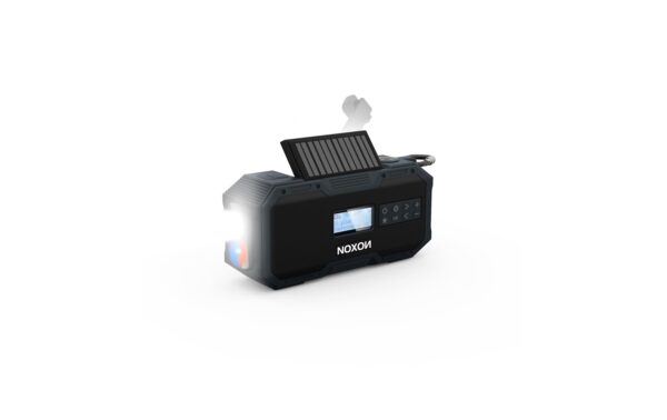 Noxon Dynamo Solar 411, DAB+ Radio Anthrazit, BT, Solar, Dynamo, bis 12h Akku
