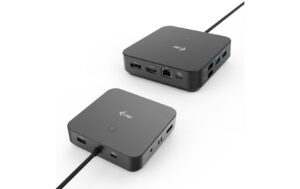 i-tec USB-C HDMI Dual DP Docking Station Power Delivery 100 W inkl Charger 112 W