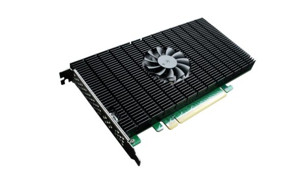 1651616_2 - Mediatech Highpoint SSD7105: 4 Port RAID-Kontroller 4x M.2 NVME,PCI-Ex16v3, RAID0,1,10,bootable