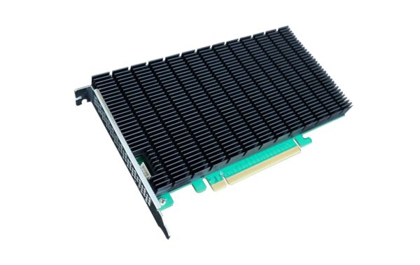 1651618_2 - Mediatech Highpoint R1104: 4 Port HBA-Kontroller 4x M.2 NVME, PCI-Ex16v3, no Boot, fanless