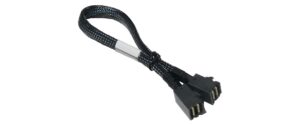 Highpoint U.2 NVME SFF-8643 - SFF-8643 0.6m Kabel, HD-Mini SAS Anschluss Backplane