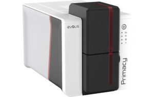 Evolis Primacy 2 d. Expert LED USB Ethernet, Black-Red, Cleaning Kit, Duplex