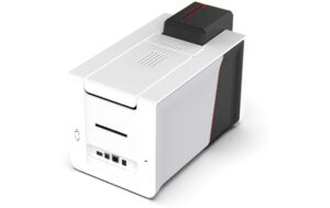 1651967_2 - Mediatech Evolis Primacy 2 d. Expert LED USB Ethernet, Black-Red, Cleaning Kit, Duplex