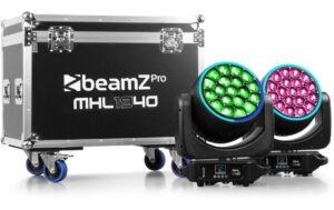 1652051 - Mediatech BeamZ Pro MHL1940Set Moving Head, LED, Wash, 2 Stk. Flightcase kaufen Schweiz | Mediatech.ch