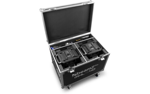 1652051_7 - Mediatech BeamZ Pro MHL1940Set Moving Head, LED, Wash, 2 Stk. Flightcase