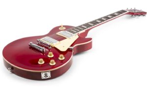 MAX GigKitDR E-Gitarrenset, LP-Style, dunkelrot