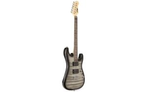 MAX GigKitQBL E-Gitarrenset, Quilted-Style, schwarz