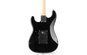 MAX GigKitQBL E-Gitarrenset, Quilted-Style, schwarz
