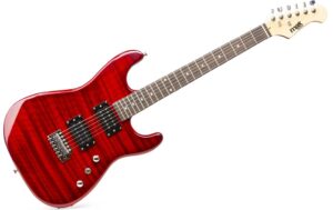 1652063_2 - Mediatech MAX GigKitQDR E-Gitarrenset, Quilted-Style, dunkelrot
