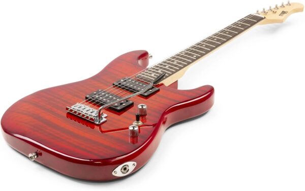 1652063_3 - Mediatech MAX GigKitQDR E-Gitarrenset, Quilted-Style, dunkelrot
