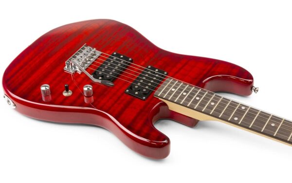 1652063_4 - Mediatech MAX GigKitQDR E-Gitarrenset, Quilted-Style, dunkelrot