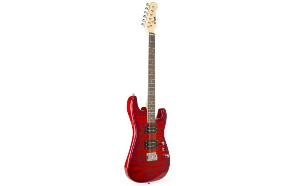 1652063_5 - Mediatech MAX GigKitQDR E-Gitarrenset, Quilted-Style, dunkelrot