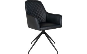House Nordic Stuhl Harbo Schwarz 1 Stück, Schwarz m. schwarzen Beinen