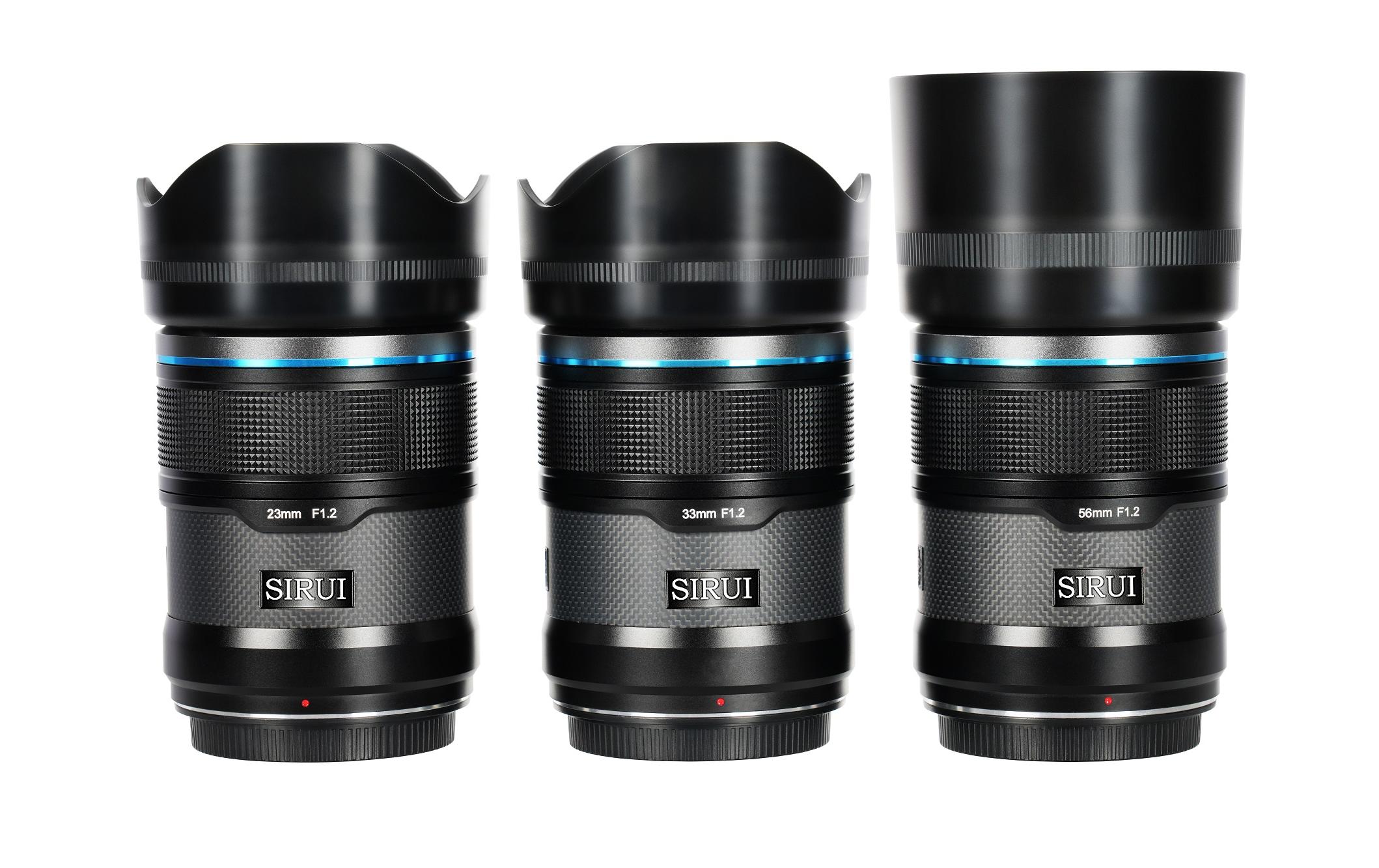 1654280 - Mediatech Sirui Objektive Sniper 23, 33& 56mm F1.2 b ABS-C AF X Mount