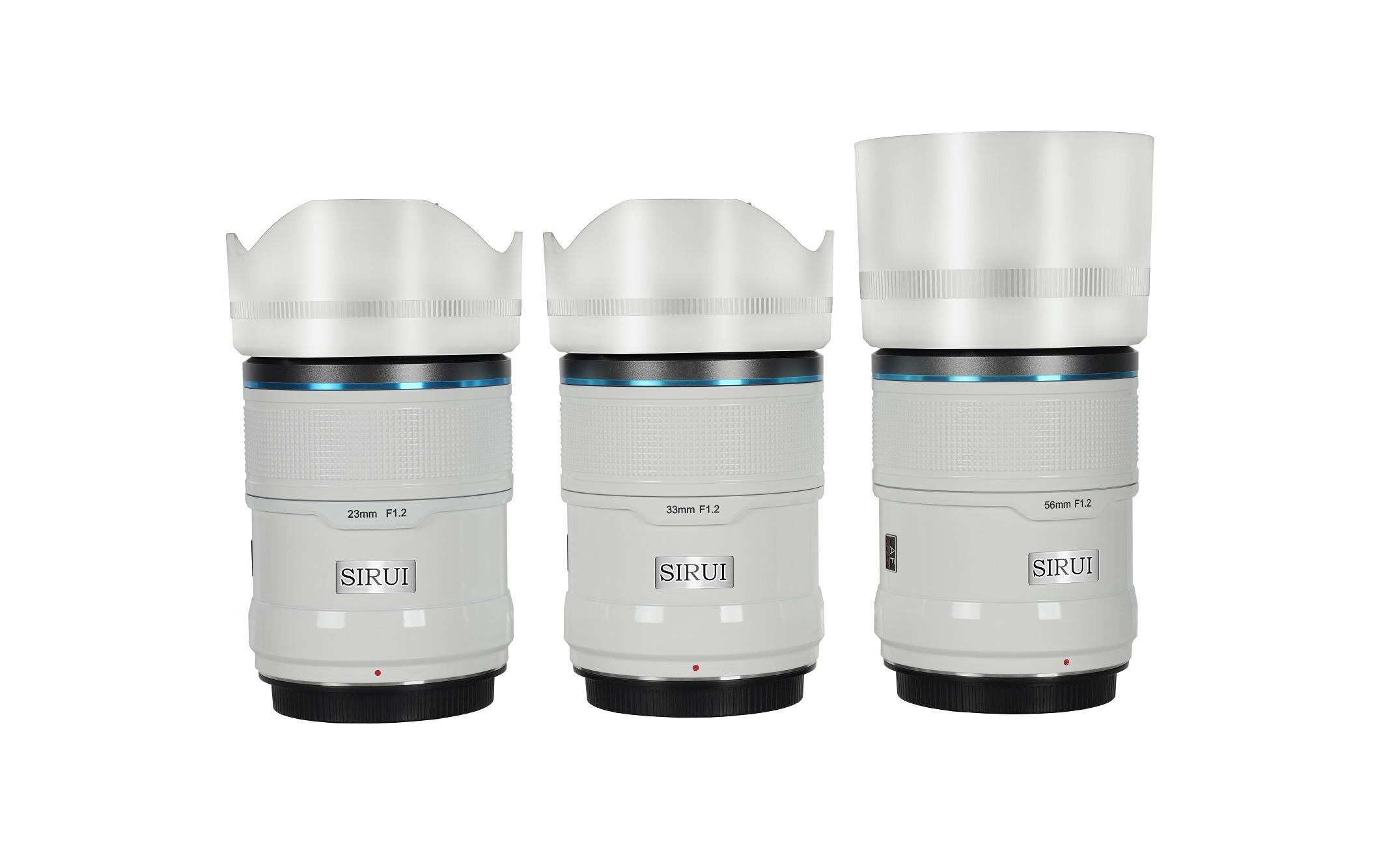 1654281 - Mediatech Sirui Objektive Sniper 23, 33& 56mm F1.2 w ABS-C AF X Mount