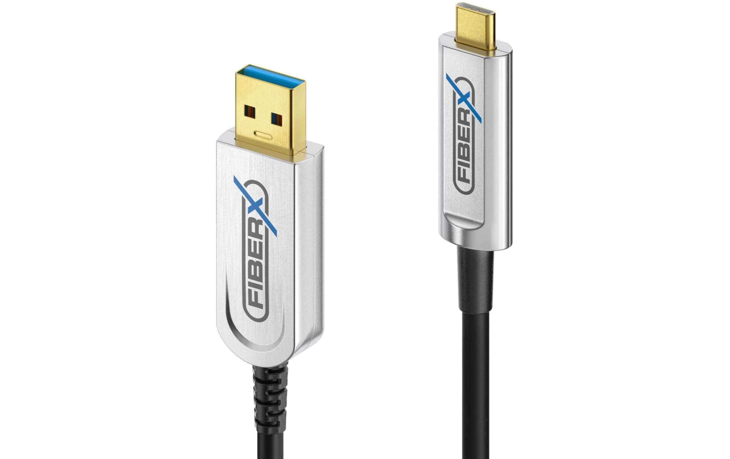 1656343 - Mediatech FiberX FX-I630-030 USB3.2 USB-C//USB-A AOC Glasfaserkabel 30m