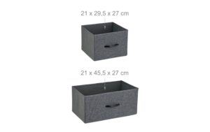 1656994_4 - Mediatech relaxdays Kommode mit 9 Schubladen Grösse: 100 x 100 x 30 cm