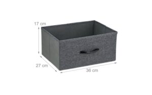 1656996_5 - Mediatech relaxdays Kommode mit 8 Schubladen Grösse: 81,5 x 80 x 30 cm