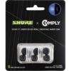 Shure EACYF1-6L Schaumstoff-Ohrpassstücke, schwarz
