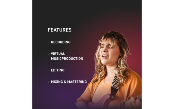 Magix Samplitude Music Studio X8 ESD, Vollversion, DE,EN,ES,FR