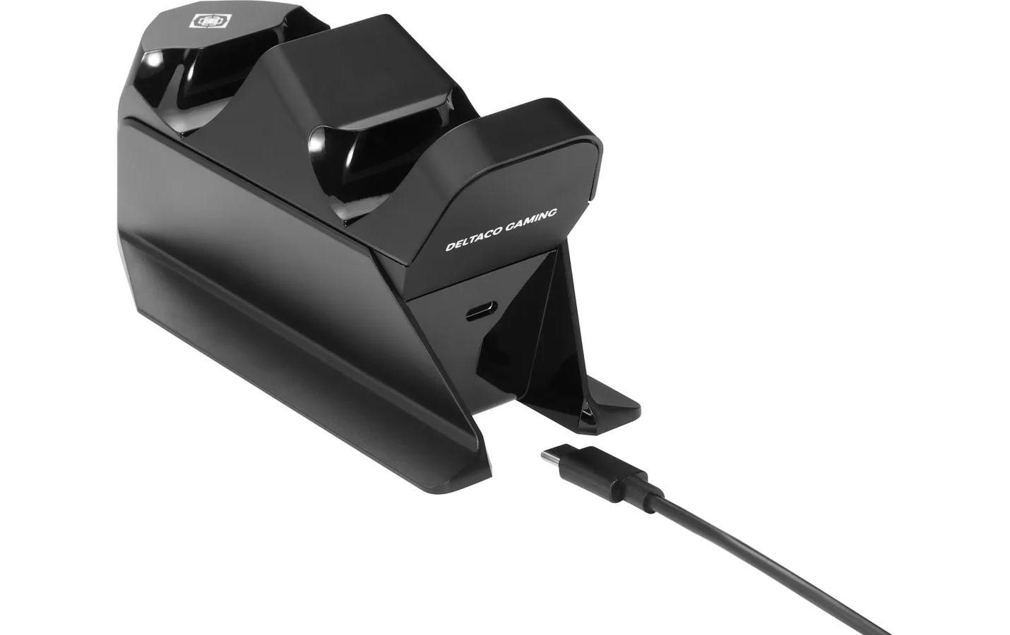 1663335 - Mediatech Deltaco Dual Charger PS5, Black Wired, Transparent kaufen Schweiz | Mediatech.ch