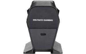 1663335_1 - Mediatech Deltaco Dual Charger PS5, Black Wired, Transparent