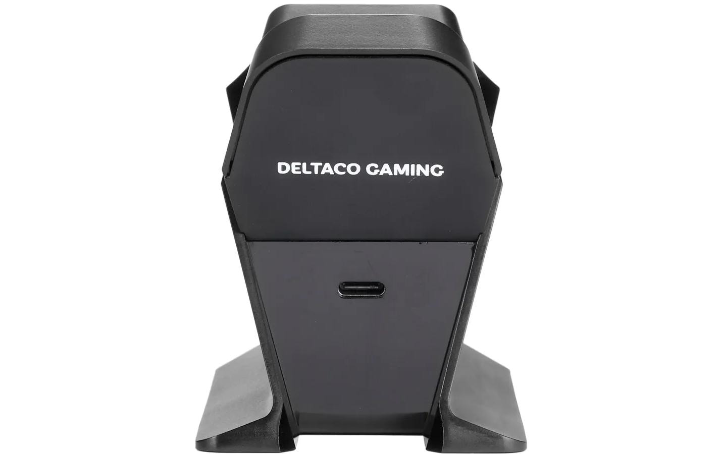 1663335_1 - Mediatech Deltaco Dual Charger PS5, Black Wired, Transparent