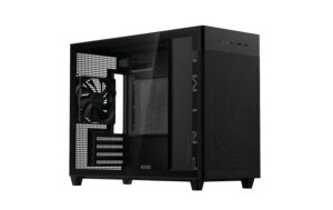 1663767_1 - Mediatech ASUS AP201 PRIME CASE TG BLACK micro ATX, Mini-ITX, 3x 2,5, 1x 2,5