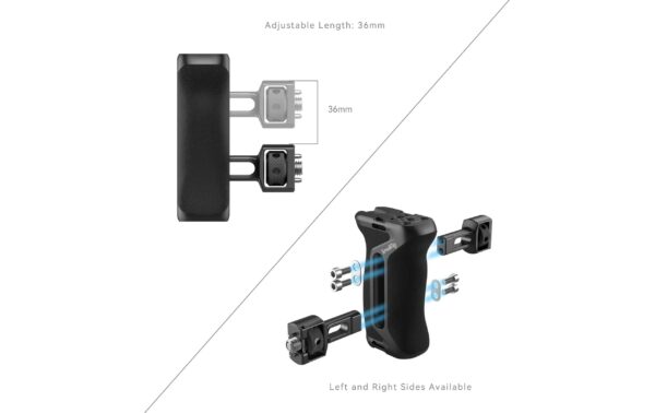 SmallRig Side Handle with Two-in-One Locating Screw