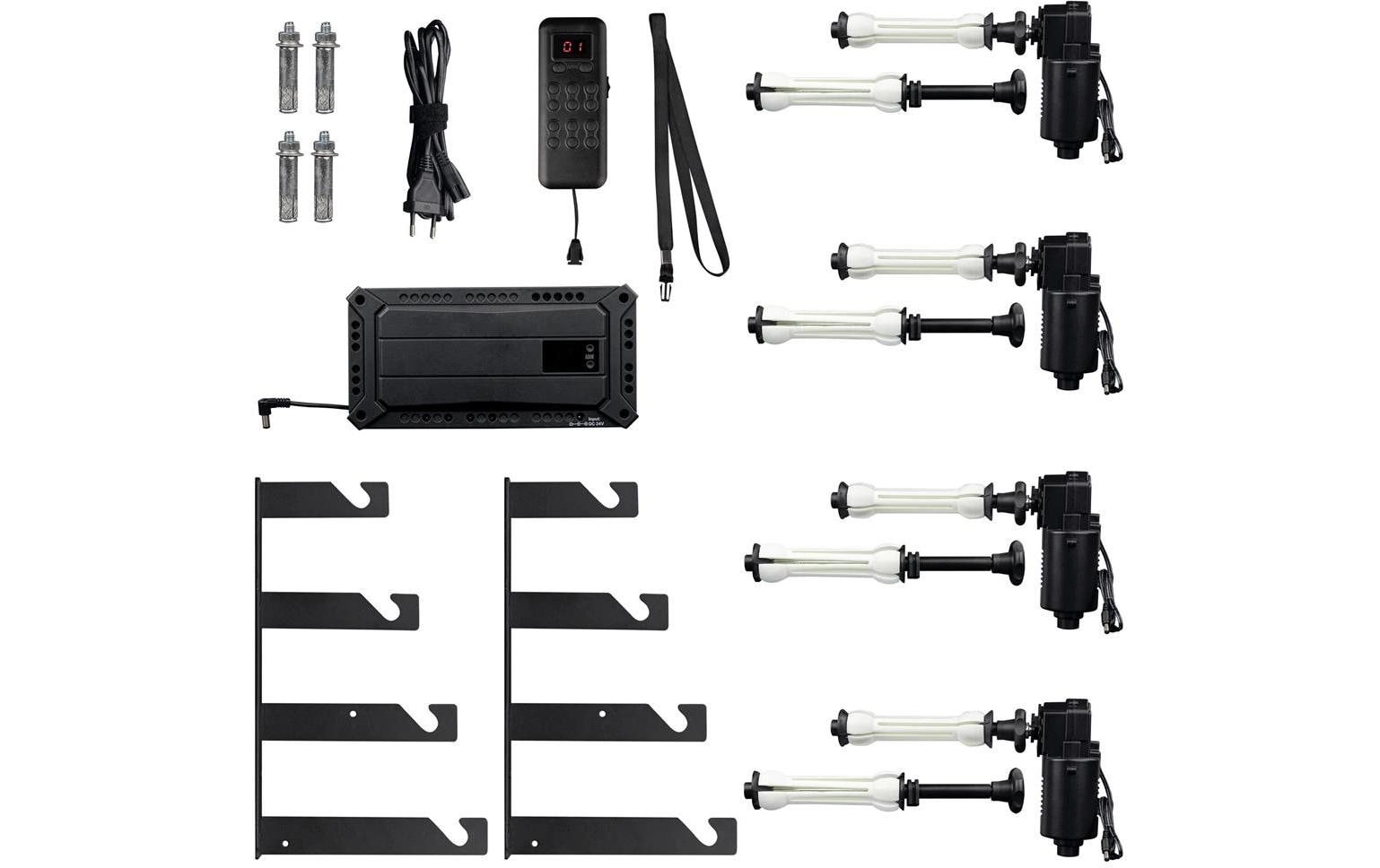 1664301 - Mediatech Dörr Funkt Motor Rollenaufhänger für 4 Papierhintergründe kaufen Schweiz | Mediatech.ch