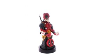 1666160_2 - Mediatech Cable Guys - Deadpool Zombie Phone/Controller Holder & 2m Ladekabel