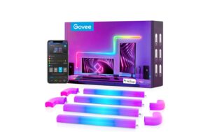 1666470_1 - Mediatech Govee Wandleuchte Glide 6+1 WiFi, RGBIC, 12V/3A