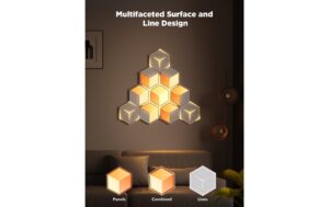 1666471_4 - Mediatech Govee Leuchtpaneele Glide Hexa Ultra RGBIC-Segmentfarben, 36V/2A