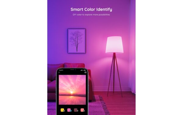 1666472_3 - Mediatech Govee Smart Light Bulb 800lm, E27, RGBWW