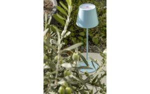 STT Tischleuchte Motion Lamp USB Luna 23LED ww, D12xH38cm, iceblue